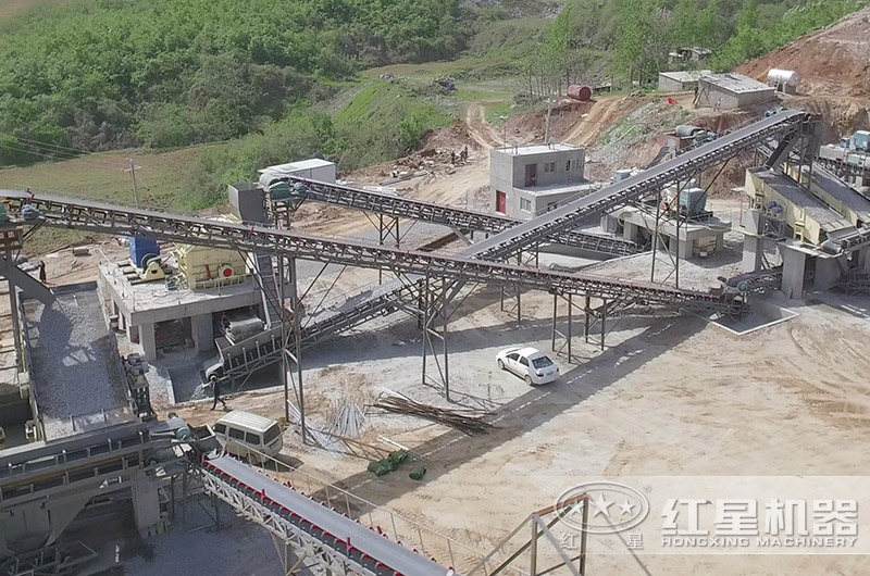 反擊破制砂現(xiàn)場(chǎng)