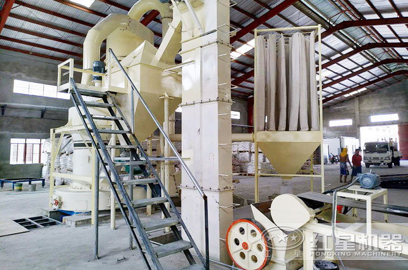 磨粉用戶生產(chǎn)現(xiàn)場，能夠滿足多種規(guī)格磨粉使用