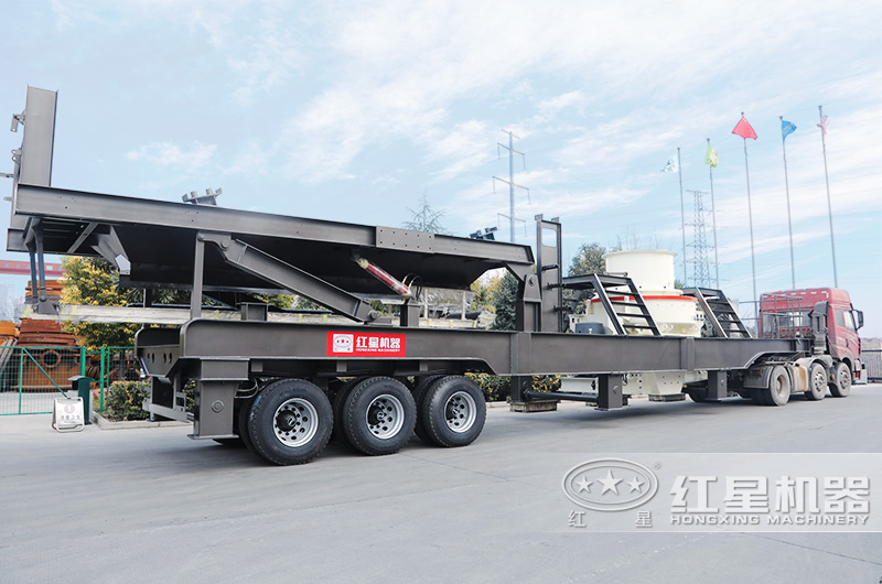 紅星移動制砂機(jī)發(fā)貨實拍